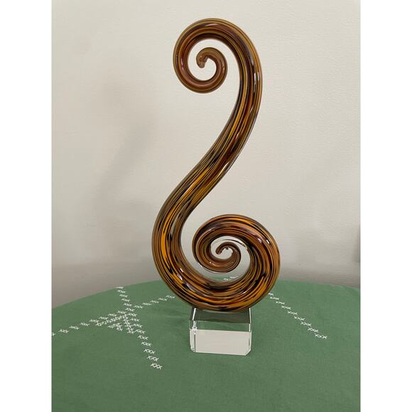 Murano Glass Sculpture - Picture 1 of 5